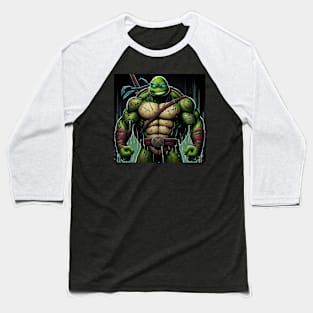 Ninja Turtles with tattoo Baseball T-Shirt